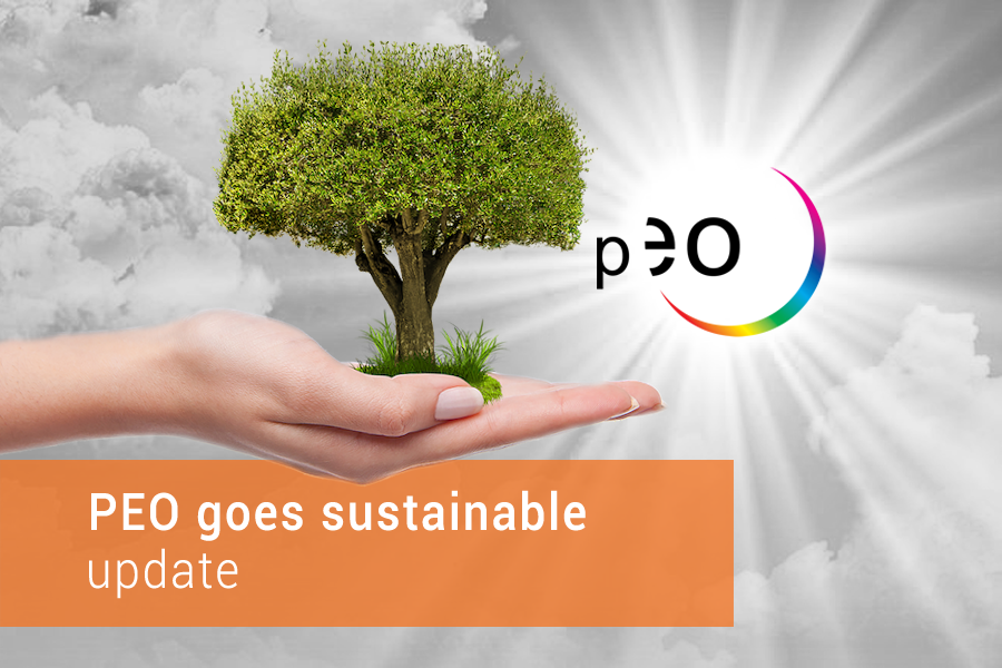 PEO goes sustainable